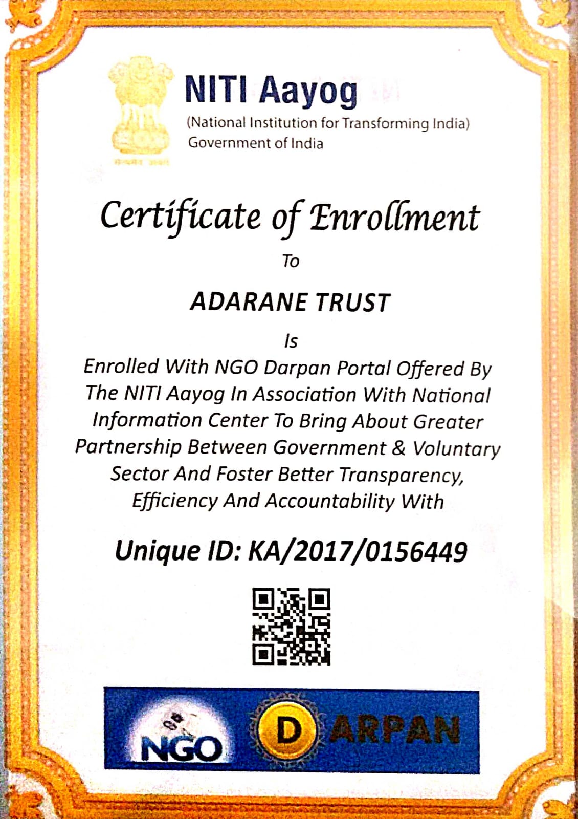 Certificateofenrolment